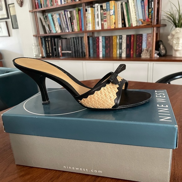 Nine West straw sandals - Picture 2 of 3